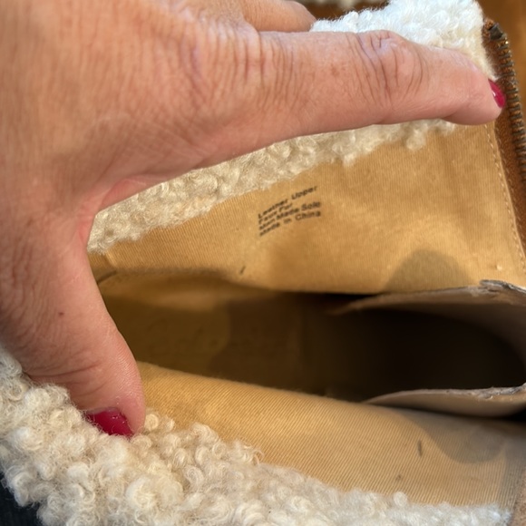 NWOT Splendid faux shearling ankle boot size 11 - Picture 6 of 10